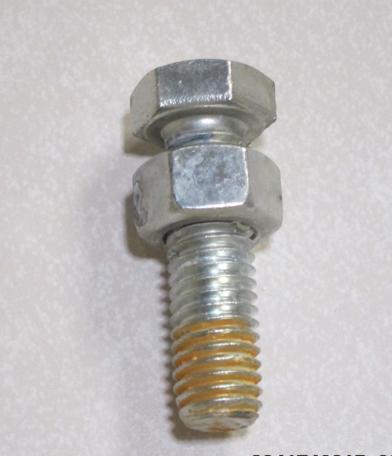 RPC Bolt After Immersion Peeled